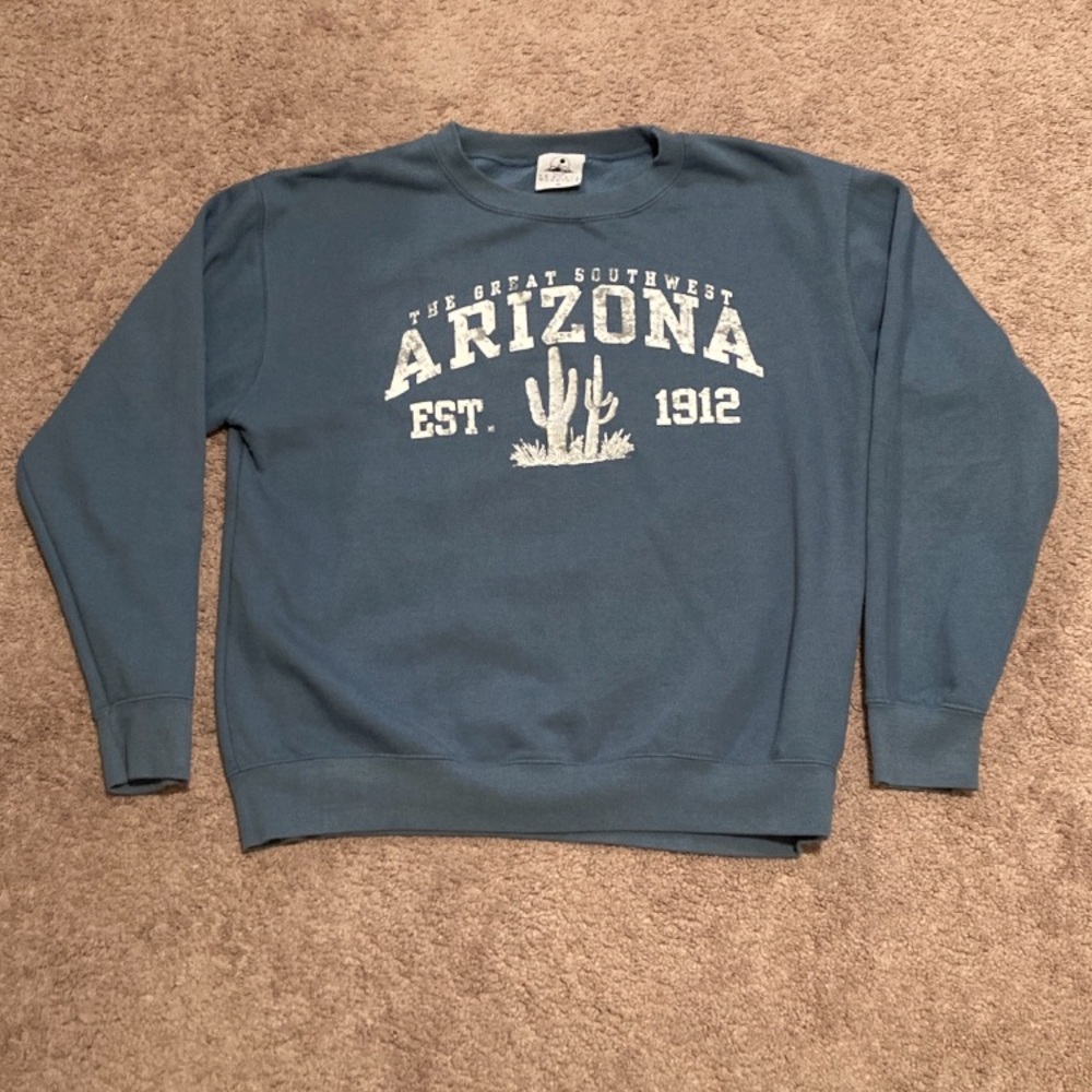 Arizona Crewneck Sweatshirt - Blue
